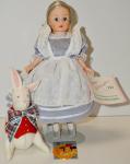 Madame Alexander - Alice in Wonderland - Alice and the White Rabbit - Poupée (Walt Disney World Showcase of Dolls)